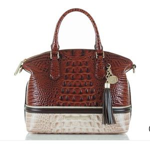 Brahmin Daxbury Satchel- Pecan Eastwood